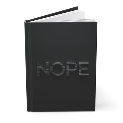 NOPE Midnight Series Hardcover Notebook