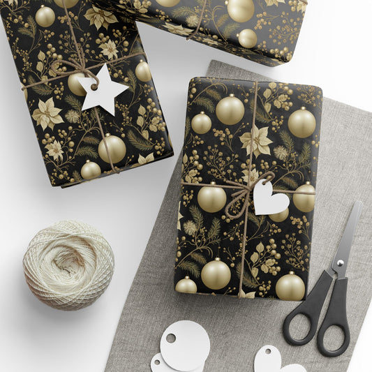 Holiday Elegance Wrapping Paper