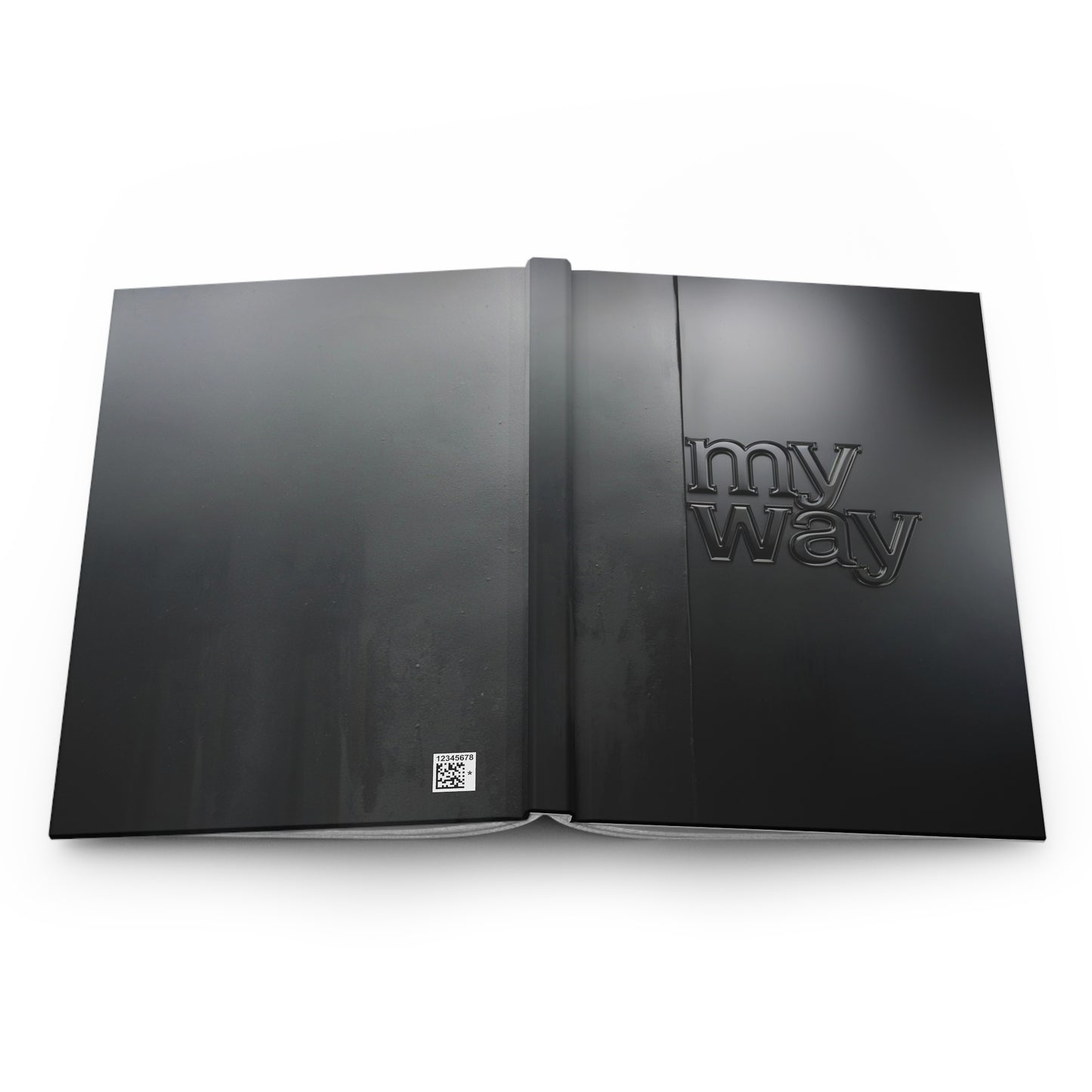 My Way Midnight Series Hardcover Notebook