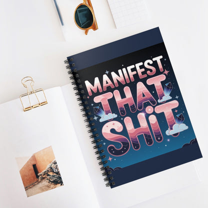 Manifest That Shit Design Notebook