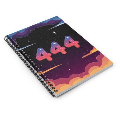 Angel Numbers '444' Spiral Notebook