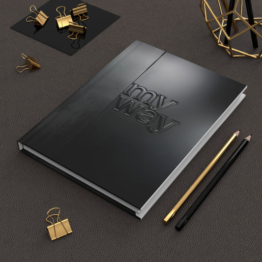 My Way Midnight Series Hardcover Notebook