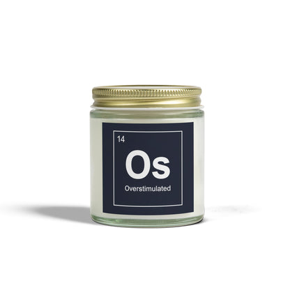 Overstimulated Coconut Apricot Wax Hand Poured Candle