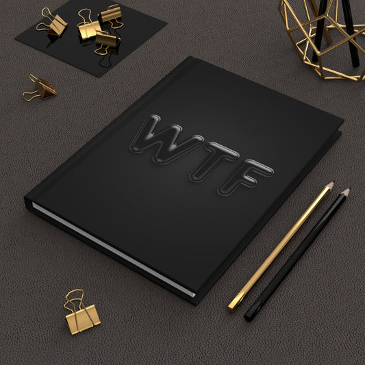 WTF Midnight Series Hardcover Notebook