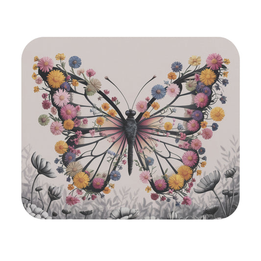 Botanical Butterfly Mouse Pad