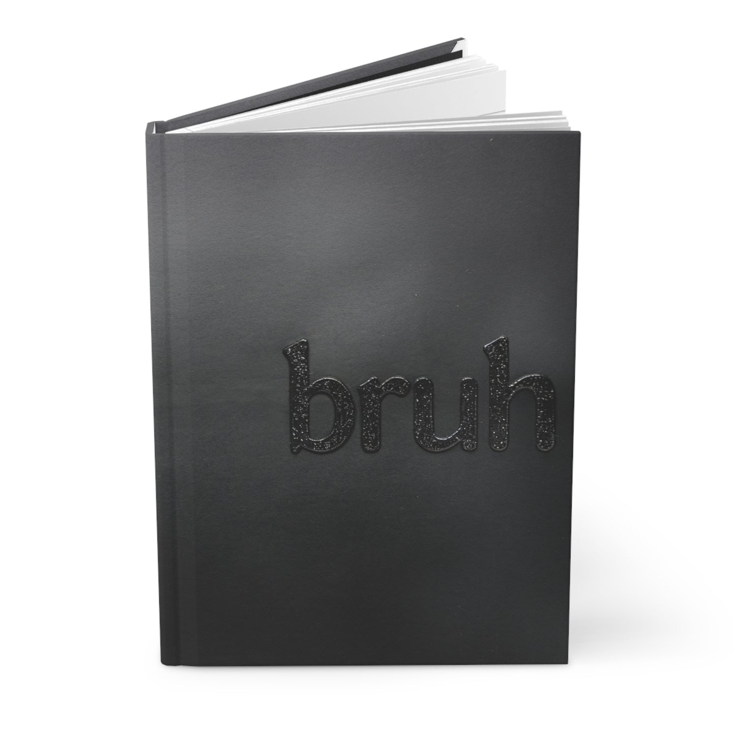 bruh Midnight Series Hardcover Notebook