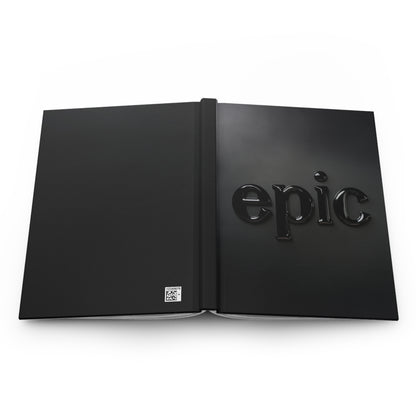 epic Midnight Series Hardcover Notebook