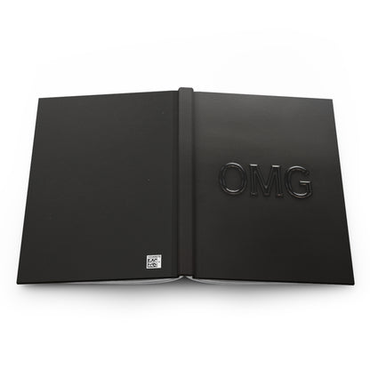 OMG Midnight Series Hardcover Notebook