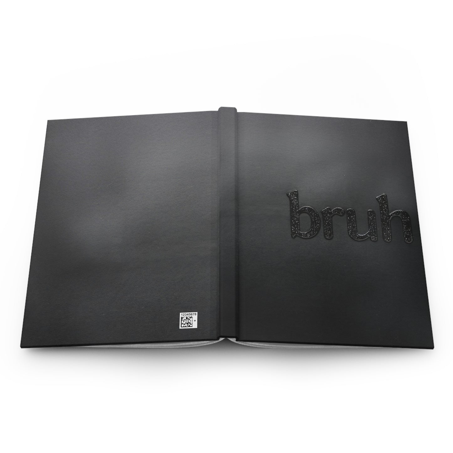 bruh Midnight Series Hardcover Notebook