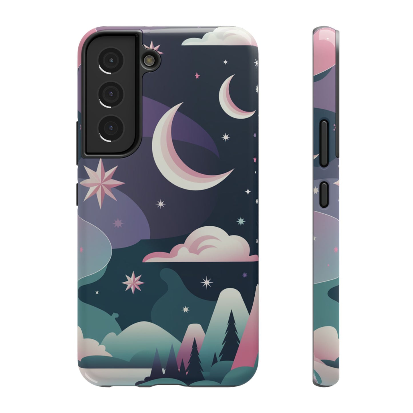 Celestial Sky Impact-Resistant Phone Cases