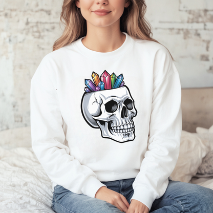 Skull Crystals Sweatshirt