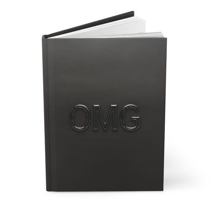 OMG Midnight Series Hardcover Notebook