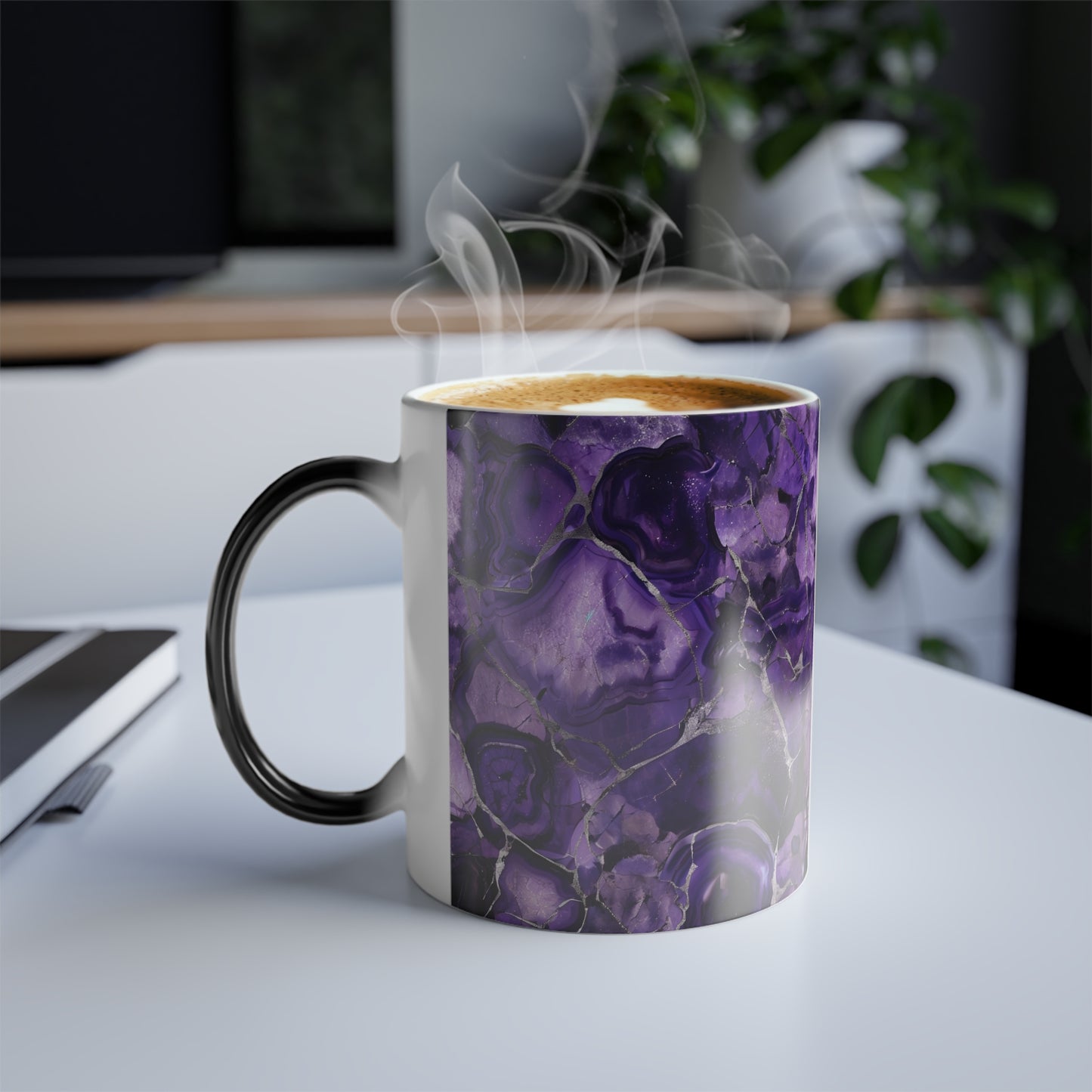 Purple Agate Color Morphing Mug 11oz