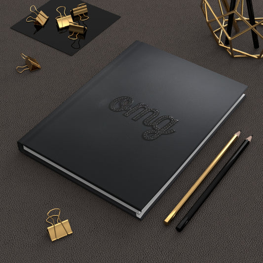 omg Midnight Series Hardcover Notebook