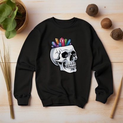 Skull Crystals Sweatshirt