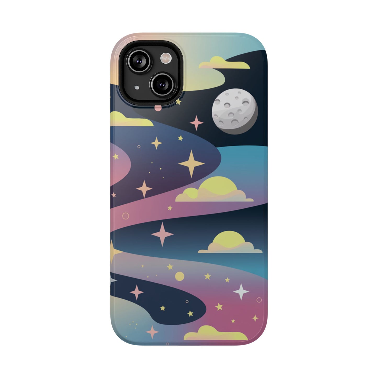 Pastel Night Sky Impact-Resistant Phone Cases