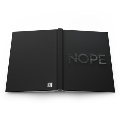 NOPE Midnight Series Hardcover Notebook