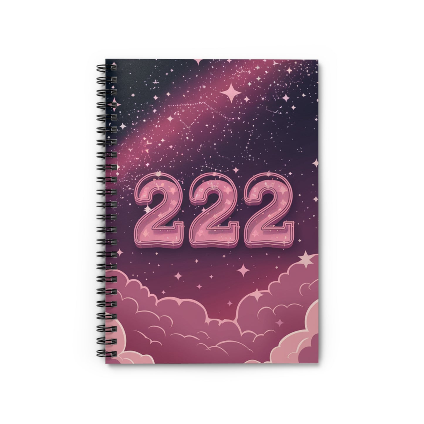 Angel Numbers '222' Spiral Notebook