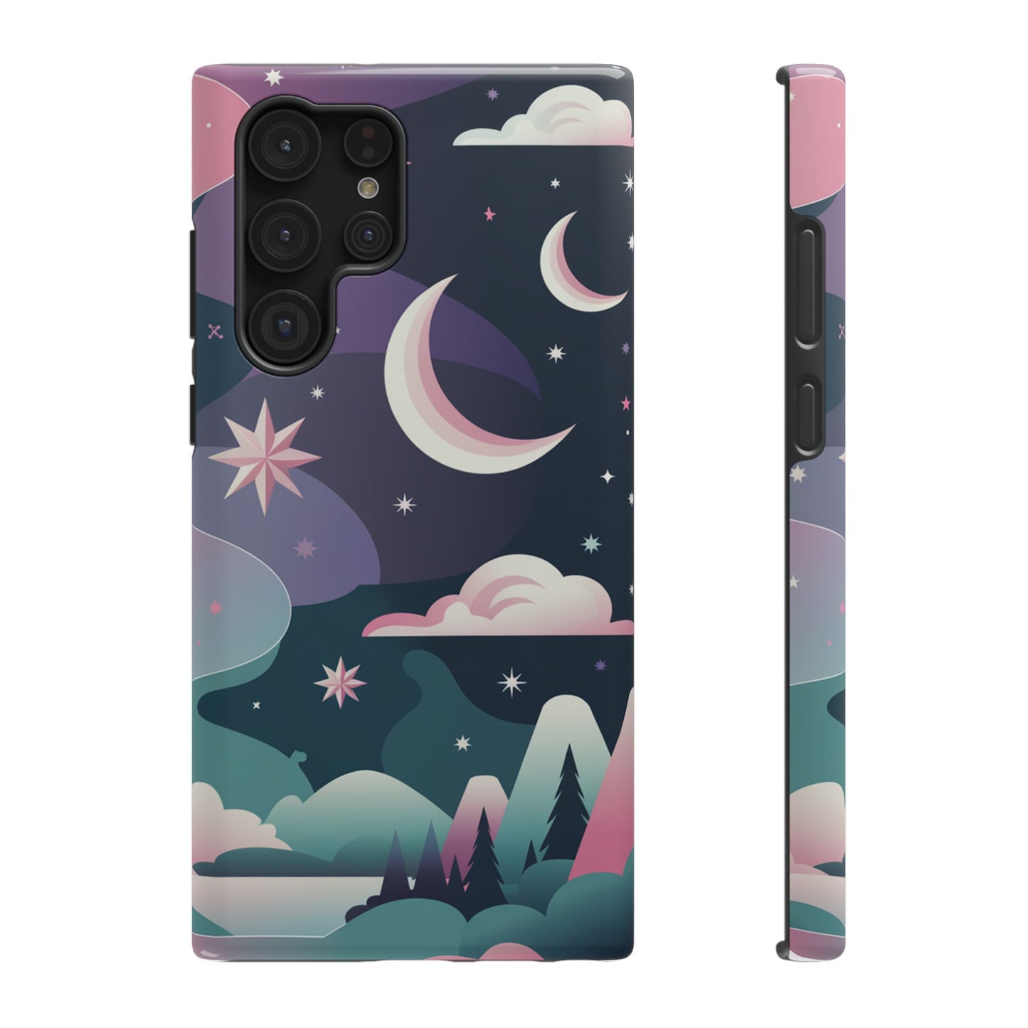 Celestial Sky Impact-Resistant Phone Cases