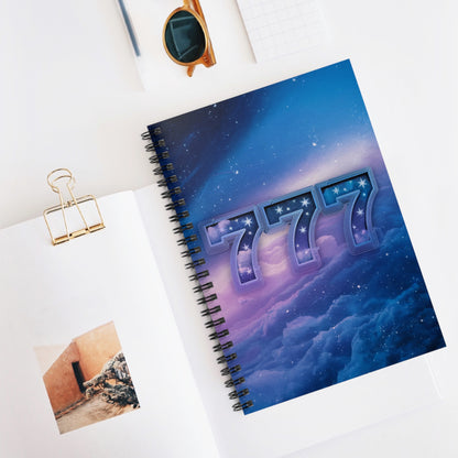 Angel Numbers '777' Spiral Notebook