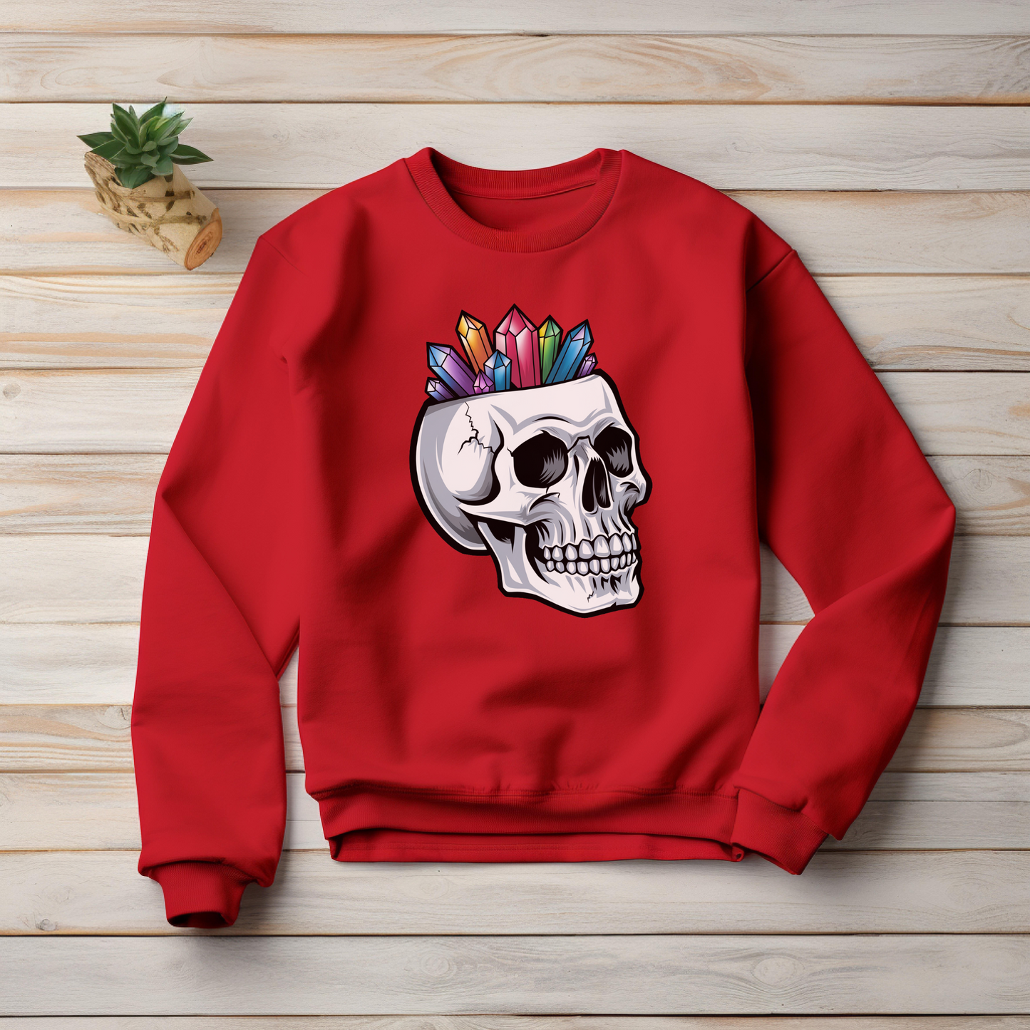 Skull Crystals Sweatshirt