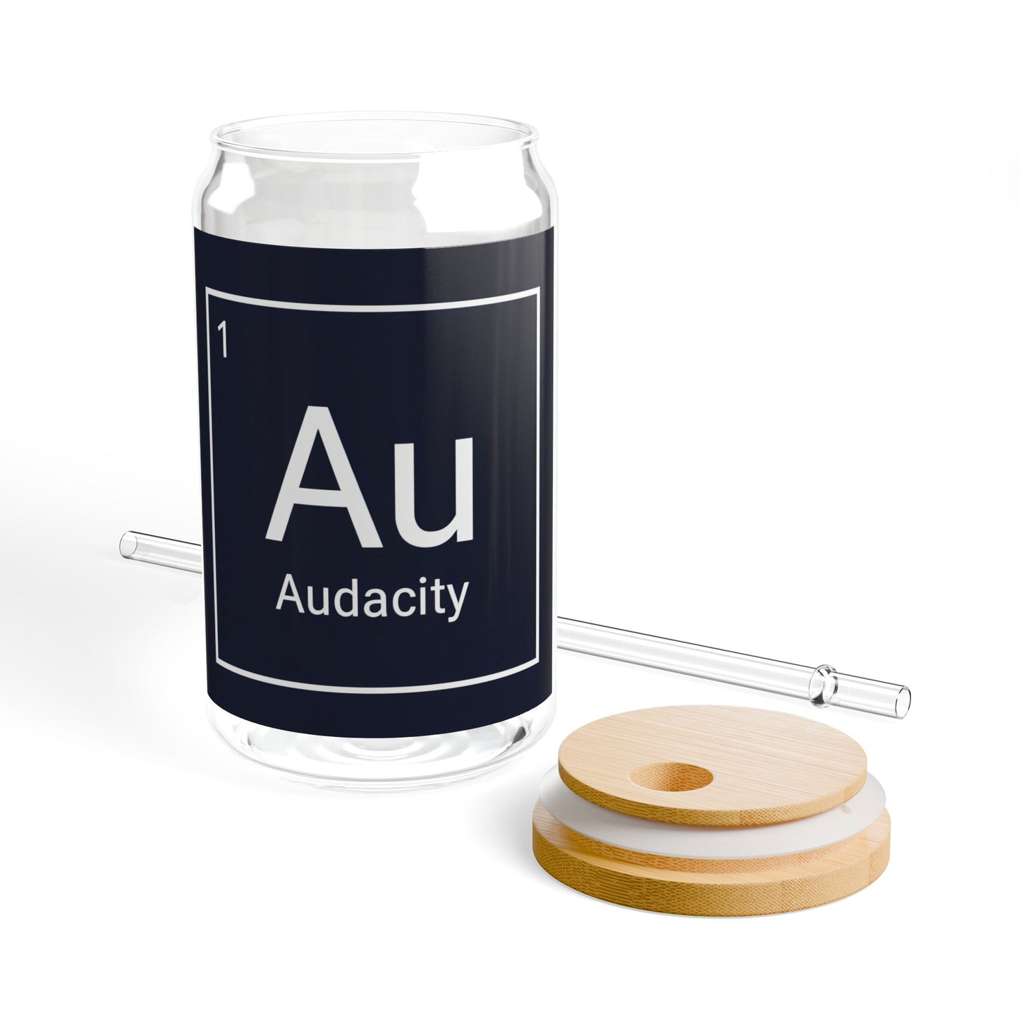 Audacity Element Glass 16oz Tumbler