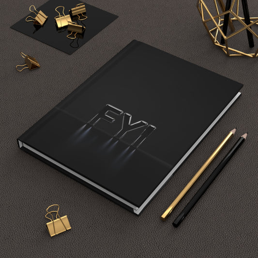 FYI Midnight Series Hardcover Notebook