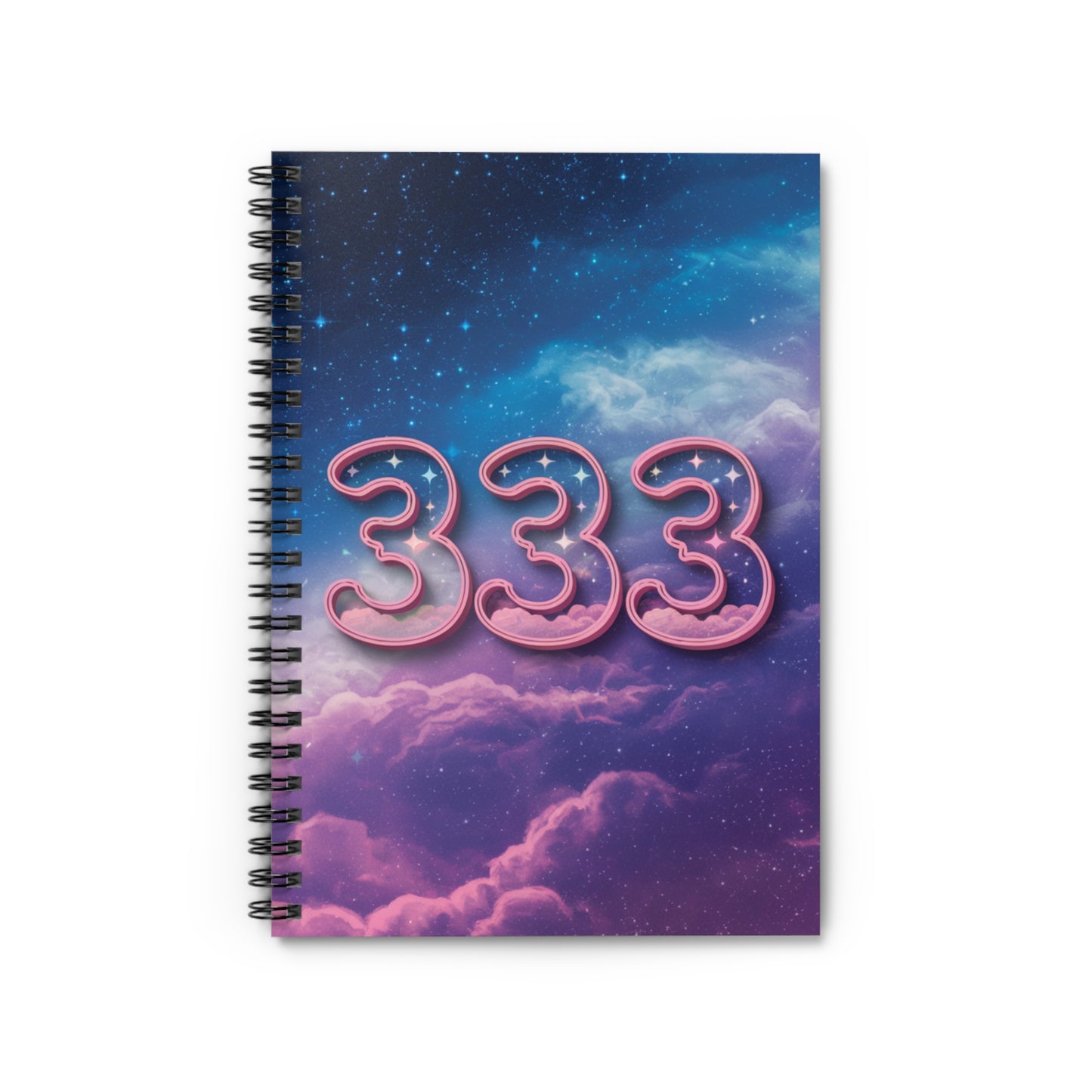 Angel Numbers '333' Spiral Notebook