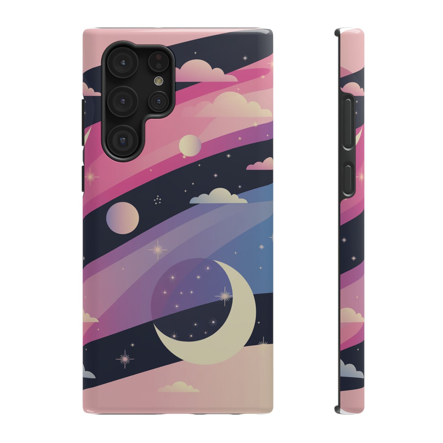 Celestial Galaxy Impact-Resistant Phone Cases