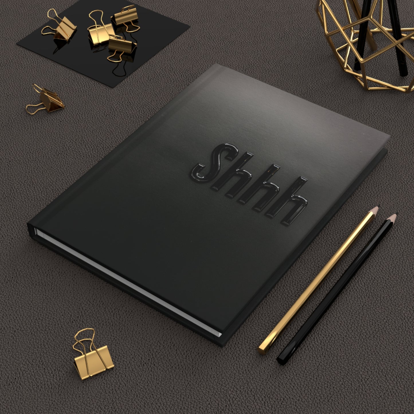 Shhh Midnight Series Hardcover Notebook