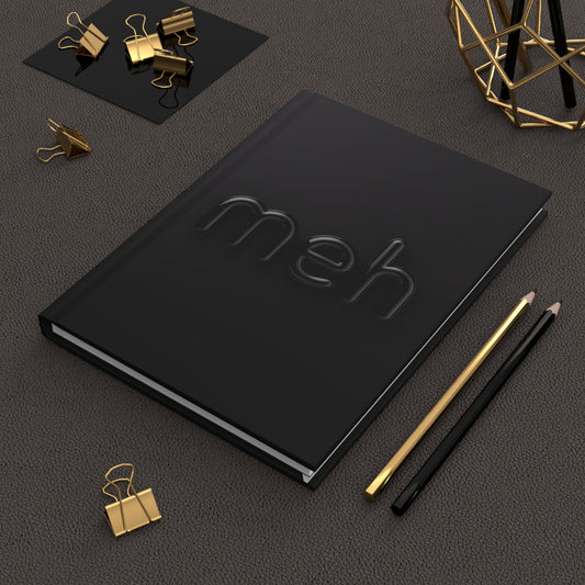 meh Midnight Series Hardcover Notebook