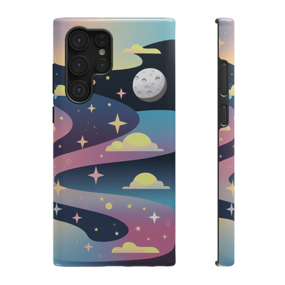 Pastel Night Sky Impact-Resistant Phone Cases