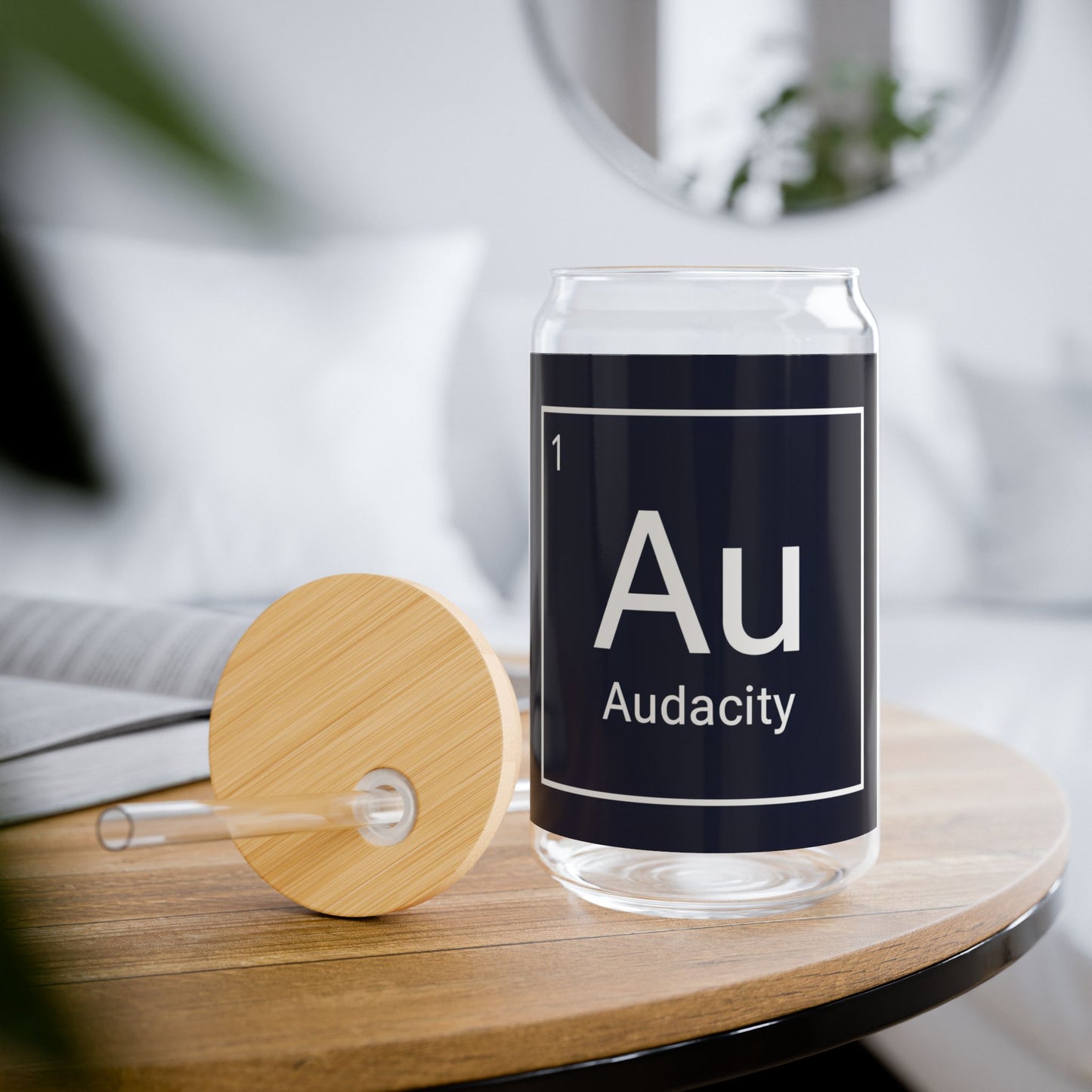 Audacity Element Glass 16oz Tumbler