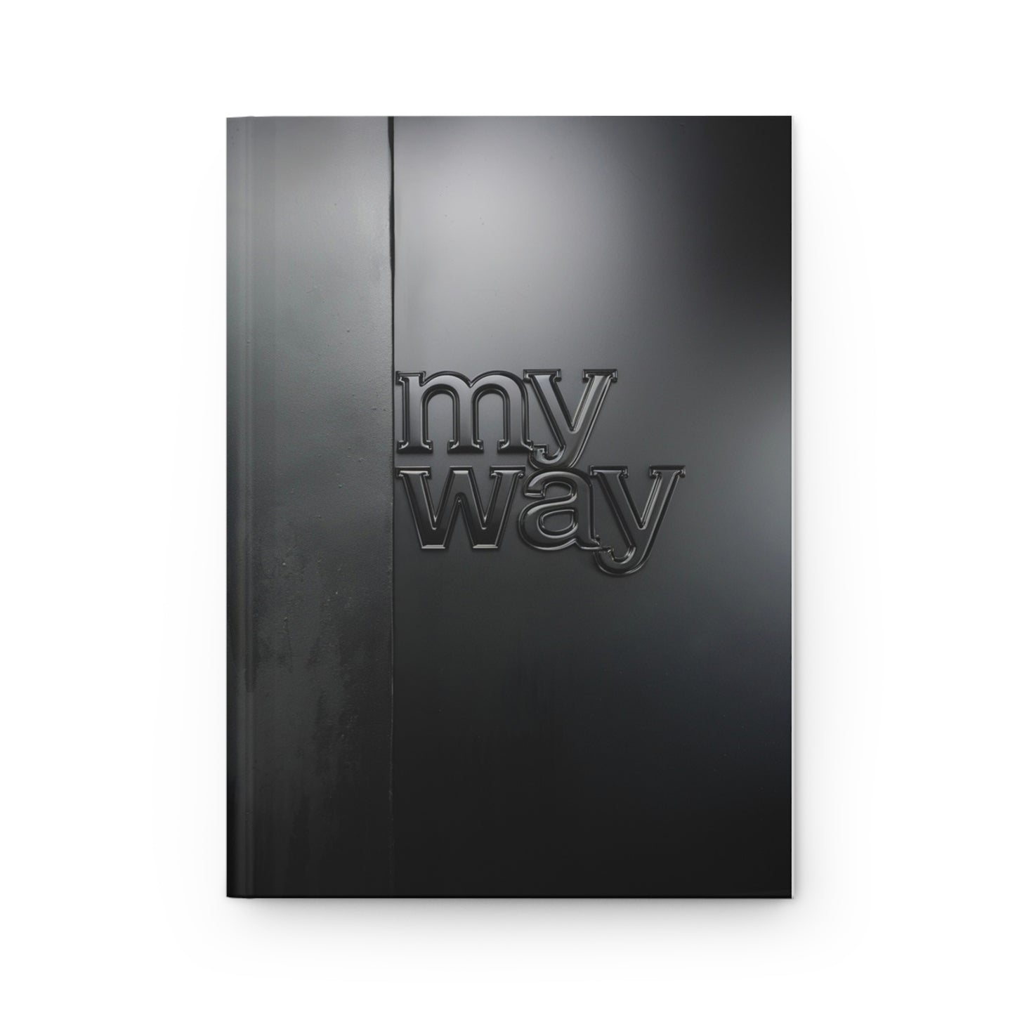 My Way Midnight Series Hardcover Notebook