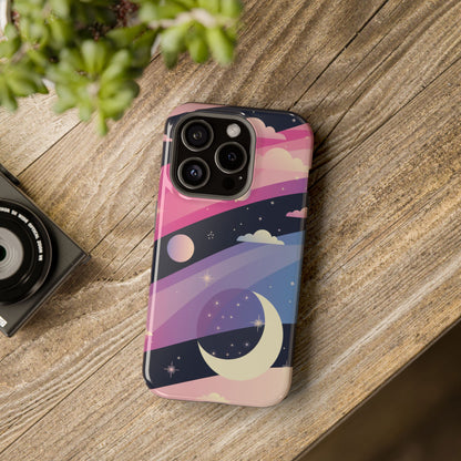 Celestial Galaxy Impact-Resistant Phone Cases