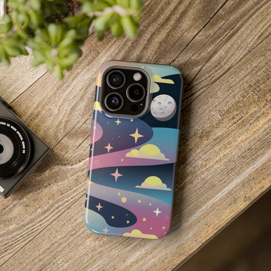 Pastel Night Sky Impact-Resistant Phone Cases