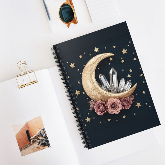 Celestial Crystal Notebook Crystal Notebook