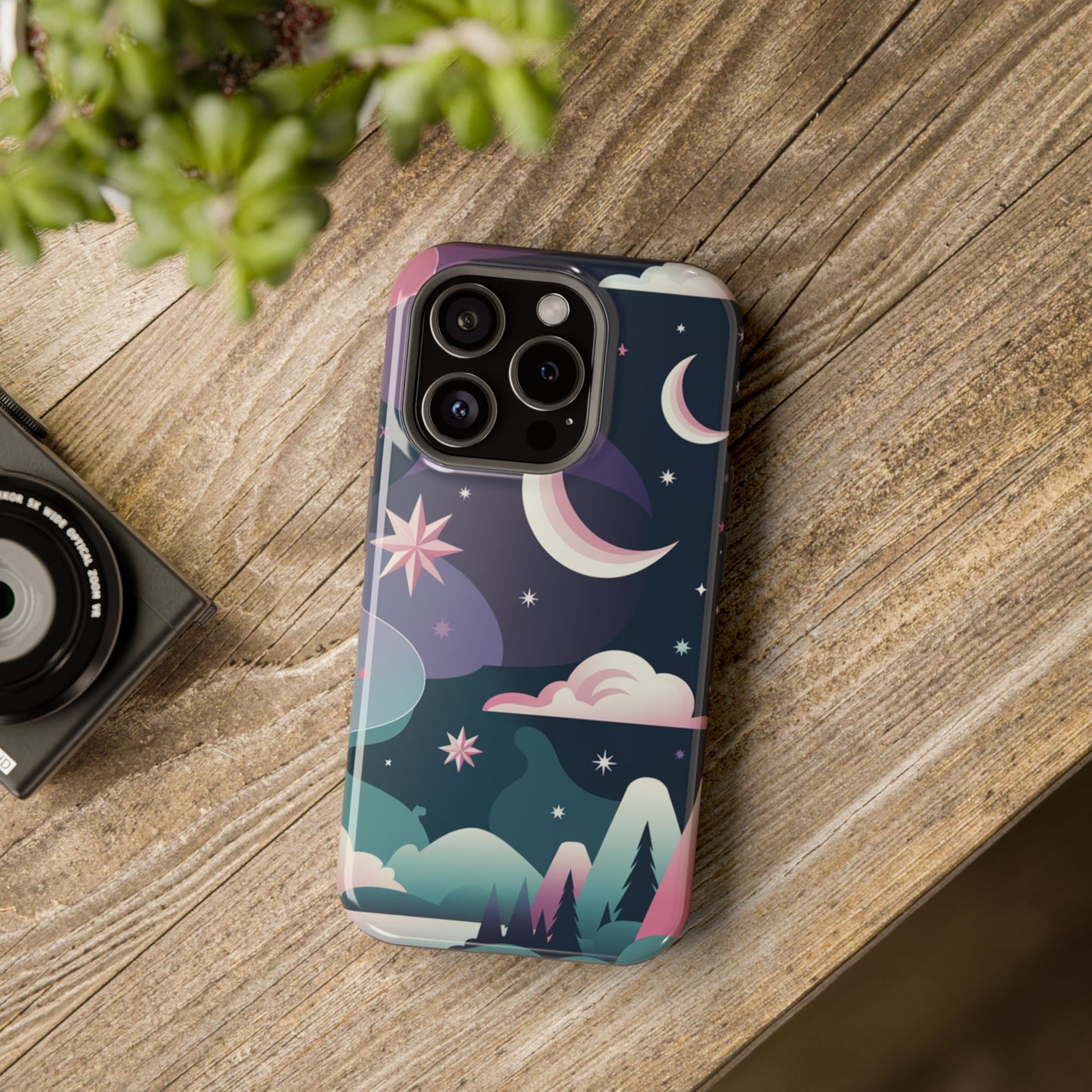 Celestial Sky Impact-Resistant Phone Cases