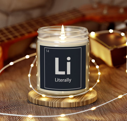 Literally Coconut Apricot Wax Hand Poured Candle