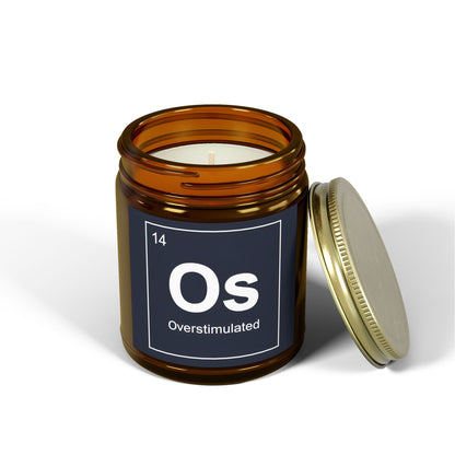 Overstimulated Coconut Apricot Wax Hand Poured Candle