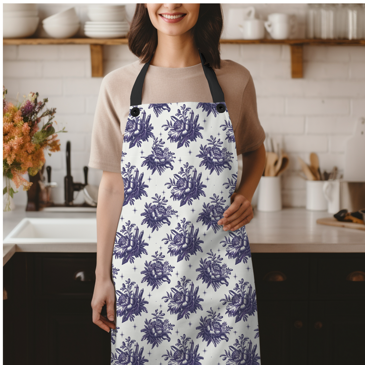 Crystal Toile Apron